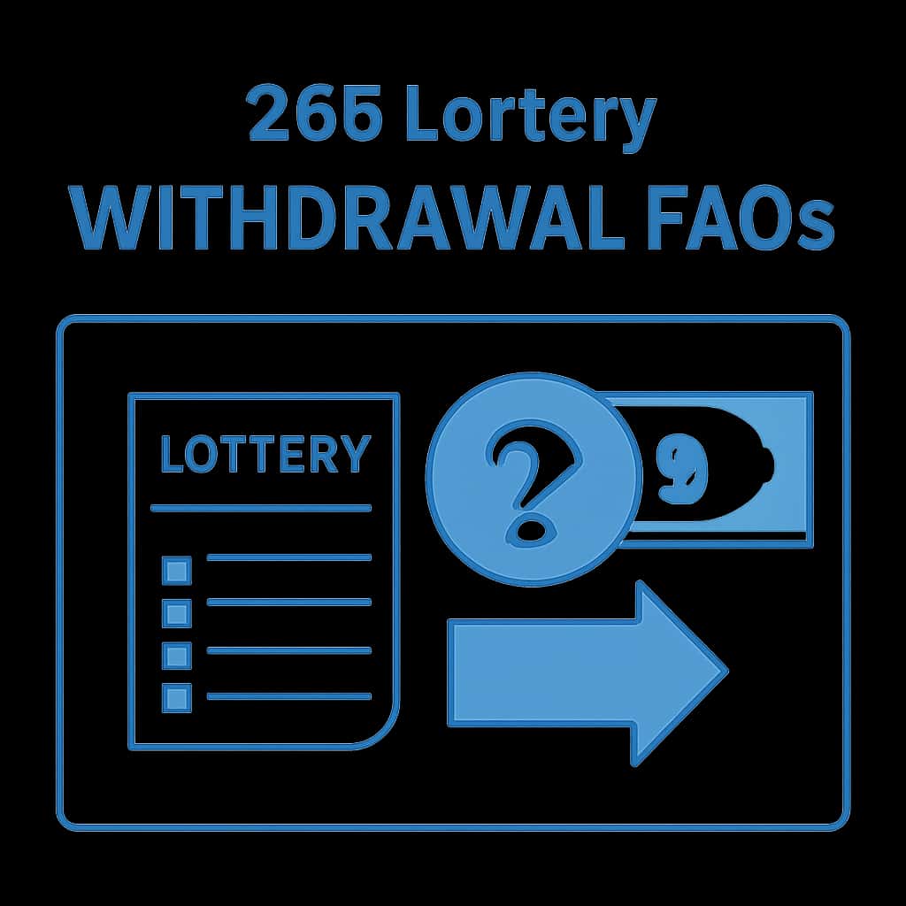 An educational illustration related to the 365 Lottery Withdrawal process.
