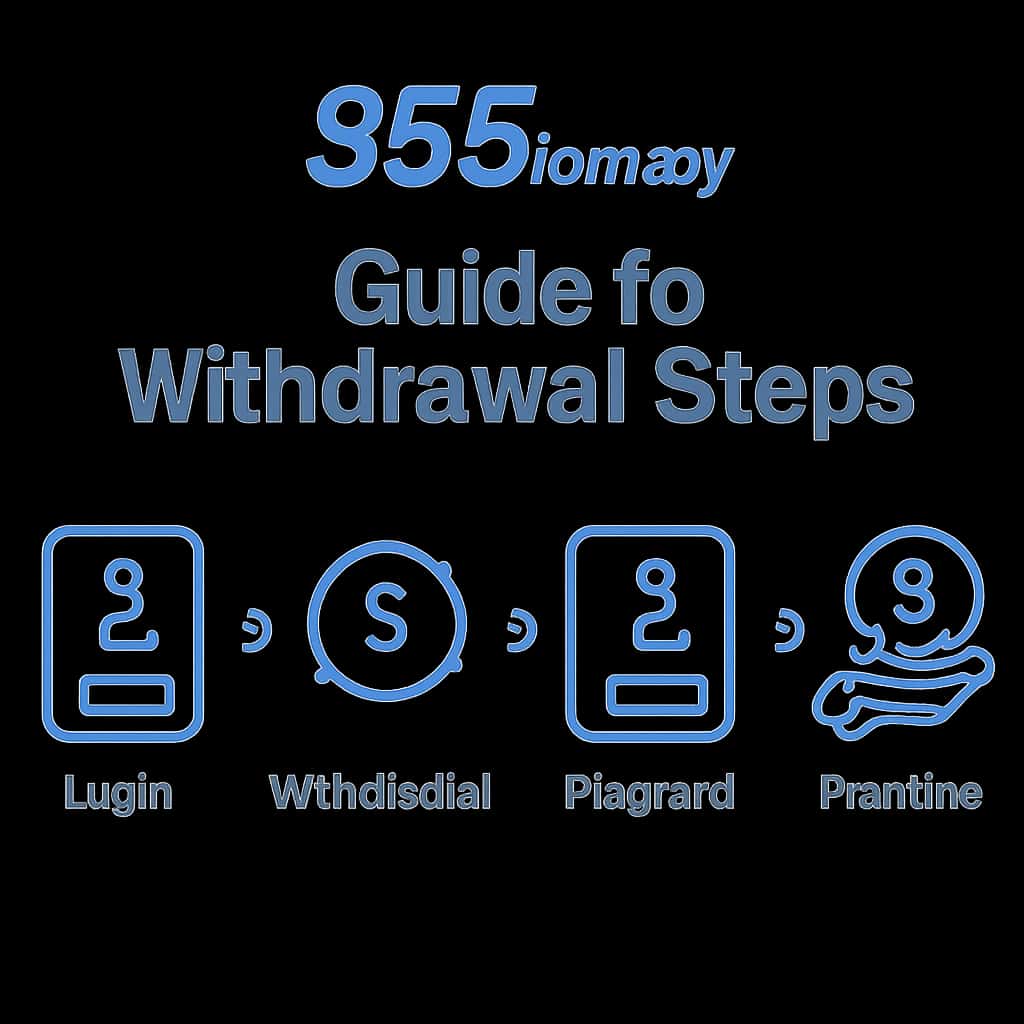 An educational illustration detailing important steps in the 365 Lottery withdrawal process.