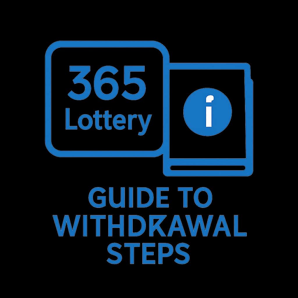 An icon symbolizing guidance on the withdrawal steps for the 365 Lottery.