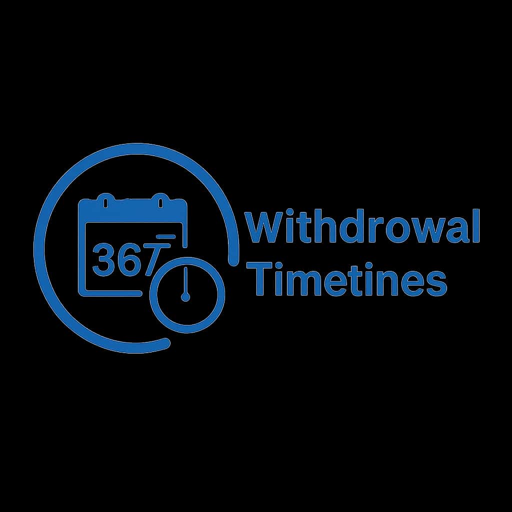 An icon representing withdrawal timelines for the 365 Lottery.